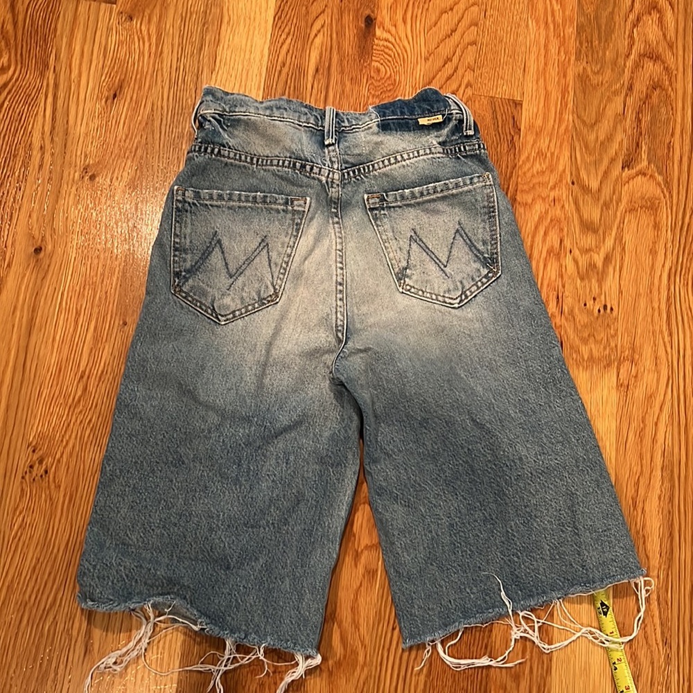 Mother undercover knee fray short the other side wash 23 - Picture 6 of 8